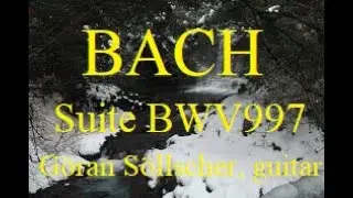 ♪ G&ouml;ran S&ouml;llscher, guitar : BACH Suite BWV997