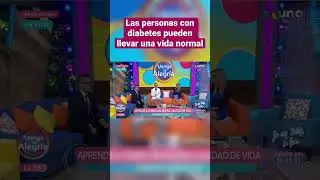 Con los cuidados adecuados, una persona con diabetes puede tener una vida normal. #diabetes #salud