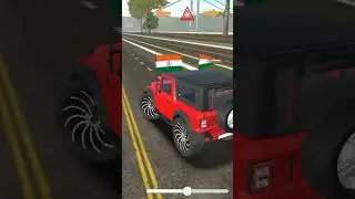 Indian car simulator game with thar drive 👿👿👿||