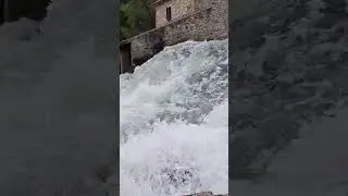Flood Waters at Krkc National Park in Croatia