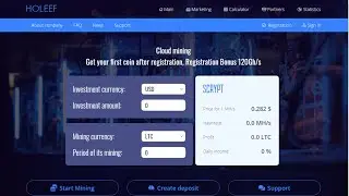 New Cloud Mining Site 2021 | free online site | Holeef.biz | 100% Working Live | Avaisg Tech