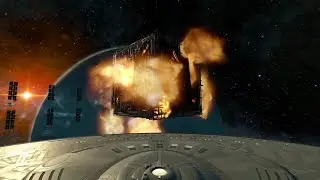 Borg Cube Vs. USS Enterprise NCC-1701 D - Solo Resistance Mission - Star Trek: Bridge Crew Red Squad