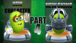 Red Ball Super Run | Wallthrough Just Gameplay | Part 4 | New Character & New Skins