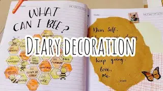 @No Copyright Video Vault Diary Decoration | Bullet Journal Diary Writing | My personal Diary