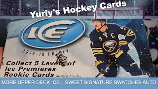 18/19 Upper Deck Ice - Signature Swatches #/25