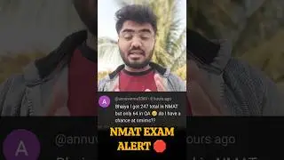 Got 247 in NMAT still failed to get into NMIMS | Don't make this mistake in #nmatexam
