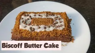 Biscoff Butter Cake|Dessert Recipe|No Bake Cookie Recipe|Lotus Biscoff Recipe|Butter Cake Recipe|