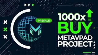 ПРЕДПРОДАЖА!⏰ Проект MetaVPad Token [$MVPAD] от Bluezilla | Скоро запуск | 100-кратный рост альткоинов в 2021 году