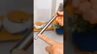 Stainless Steel Pan Cleaning Brush  1 1