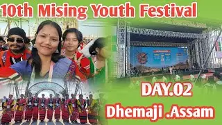 10th Mising Youth Festival Guys Full Enjoying At Dhemaji Kareng Chapori ! 2026.Priyam chiku 🙏