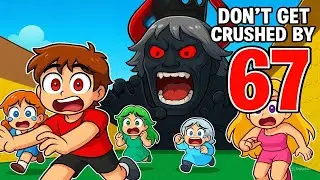 Don&rsquo;t Get Crushed By 67 Roblox 😱🔥 Fastest Survival Challenge | | Funny Hindi Gameplay😳