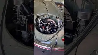 1952 vw beetle with an autotechnik k G kit for the 25 HP engine came sir service #vw #dbk #master #1