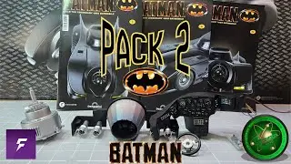 Build the 1:8 Scale Batman 1989 Batmobile Pack 2 of Issues 3 - 5 With Modifications VIDEO TUTORIAL