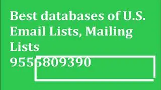 us business database, 90 Million Consumer Lists Lead, USA B2B Sales Leads Database, Business Lists