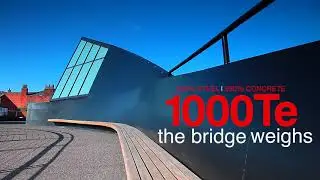 Scale Lane Swing Bridge in Motion | Award-Winning Engineering & Architecture | Qualter Hall