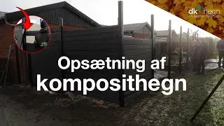 Komposithegn - Sådan opsætter vi komposithegn