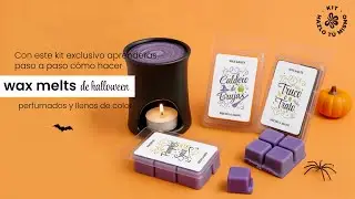 🎃✨ &iexcl;Crea tus propios wax melts de Halloween y llena tu hogar de magia arom&aacute;tica! ✨🕯️