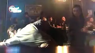 me in jungleland at the bar scene as a jock 🎥 jock jacket with white sleeves