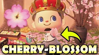🌺 ALL CHERRY BLOSSOM ITEMS In Animal Crossing New Horizons & How To Get Them!