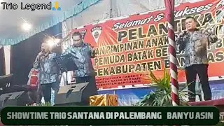 Trio SANTANA Mengguncang palembang-Banyu asin Dimasa Pandemi Covid-19...Luar biasa👍👍.