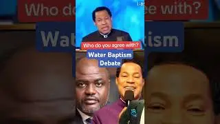 Дебаты о водном крещении, пастор Крис и доктор Абель Дамина #abeldamina #pastorchris #водноекреще...