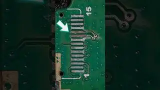 Broken Trace Repair #mobilerepair #technology