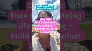 Over 40 and craving freedom? Build weekly income online for $1/day #over40s