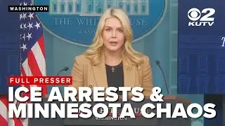 FULL PRESSER: Leavitt addresses Minnesota protests & arrests, new Trump healthcare plan, gas prices
