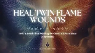 Heal Twin Flame Wounds | Reiki + Subliminal Healing to Prepare for Union & Divine Love Alignment