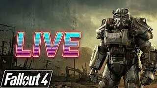 Fallout 4 - Exploring the Wasteland & Chasing Achievements | LIVE