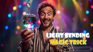 The Great Refracto! 🌈🔍 Light Bending Magic Trick