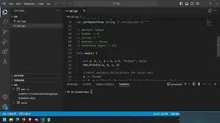 [4] Variable declaration in GO  | GO Fundamentals 4