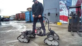 Upgrading My Diesel Powered All Terrain Mountain Board On Tracks