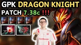 🔥 Gpk DRAGON KNIGHT Midlane Gameplay Gameplay Patch 7.38c 🔥 GPK Perspective - Dota 2 Pro