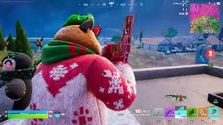 QueeeenDeeee Fortnite Hilarious Blitz Solo Win