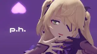 【原神MMD】p.h./フィッシュル【Genshin Impact/Fischl/菲谢尔/4K】