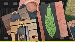 Jute Wine Bags