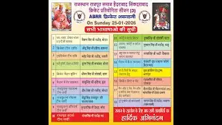 RAJASTHAN RAJPUT PREMIER LEAGUE  3 II ALL MATCHES IIABRR 2