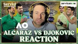 Roddick Reacts to ALCARAZ vs DJOKOVIC | Australian Open Men&rsquo;s Final 2026