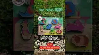 #mainanedukatif #mainankayu #puzzlechunky #puzzletebal #puzzlekayu #puzzle