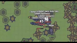 AE86 VS Multibox ROUND ONE - MooMoo.io Multibox Bots VS Best MooMoo.io Hacks