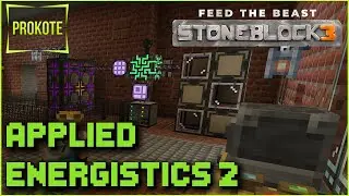 Applied Energistics 2 Auto crafting - Minecraft stoneblock 3
