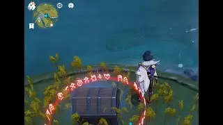 Genshin Impact - how to unlock chest in Qingce Village 🔓 (One Player)