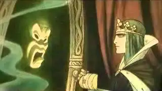 GUSTAF TENGGREN (American 1896 - 1970) The Queen and the Magic Mirror, c. 1938 Mixed-media on...
