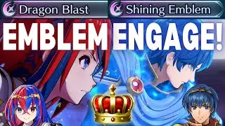 ALEAR & MARTH ENGAGE! Brave Marth & Legendary Alear Bonus Tier 21 Arena Run!【FEH】