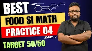 #FOOD SI #WBPSC Food SI Math Practice Class 04 ll SG SIR