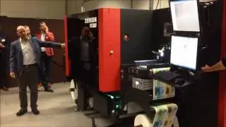 Xeikon UV Inkjetdruckmaschine PX3000 Xeikon Cafe 2017