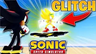 This NEW GLITCH is INSANE! (Sonic Speed Simulator)