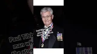 Paul Tibbetts is the man who dropped the atomic bomb on Hiroshima.1996 #history #hiroshima #1996