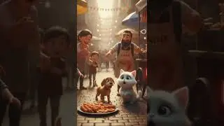 Eming and the Street Food Festival 😼🍢 | Funny Cat Daily Adventures